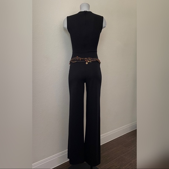 Leather Embellished Rhinestone Belt main image 8